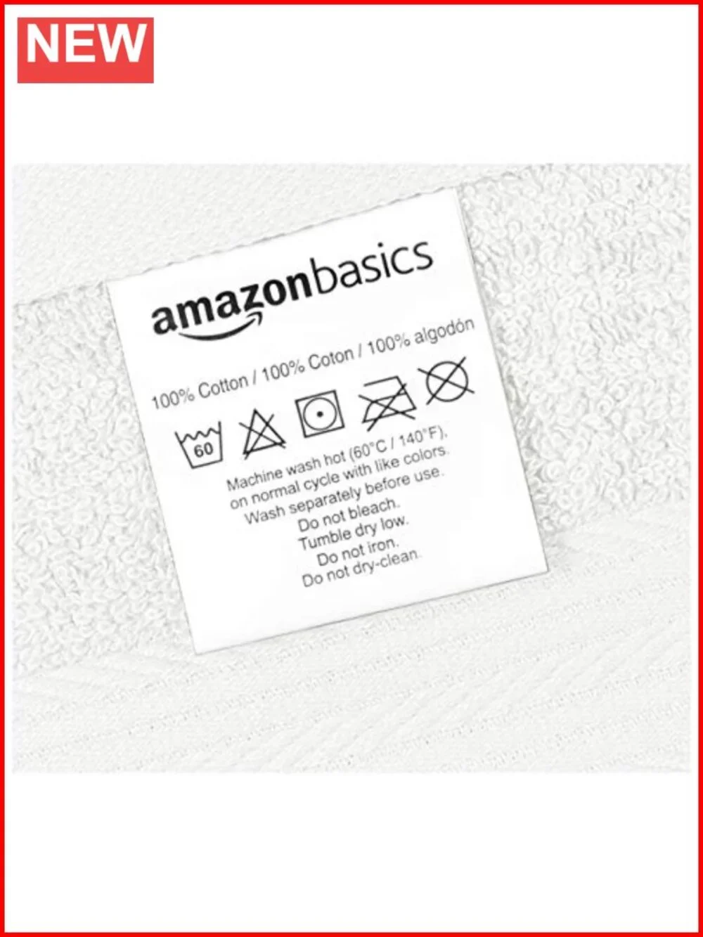 Cotton Washcloths Soft Absorbent Machine Washable 12x12 Bathroom 12-Pack